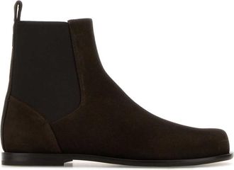 Fendi Brown Ankle Boots