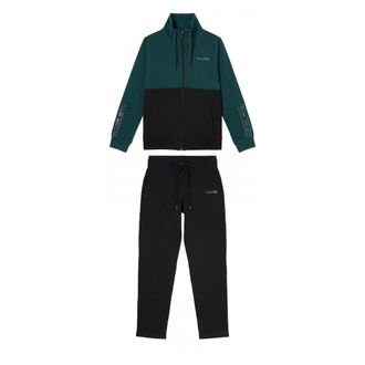 Freddy Tuta Sportiva Donna Colour Block con Zip e Collo Alto