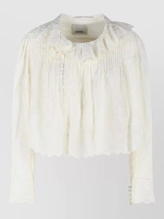 Isabel Marant silk blend blouse