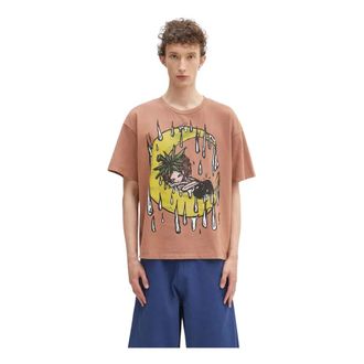 Sky High Farm Eri Tee - Tops - Hombre - Marr&oacute;n - XL