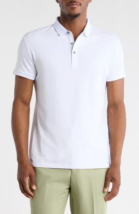T.R. Premium Knit Polo in White at Nordstrom Rack, Size Xx-Large