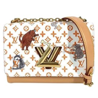Louis Vuitton Pre-owned Vintage Canvas Schoudertas - Dames - Pre-owned - Veelkleurig - Maat: ONE Size