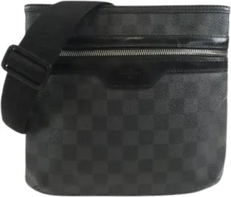 Louis Vuitton Vintage, unisex, Grijs, ONE Size, Pre-owned Damier Graphite Schoudertas