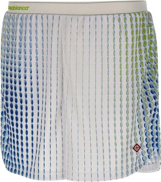 Casablanca Printed Shorts - Heren - Bermuda - Veelkleurig - S - Polyester - Korte Broeken