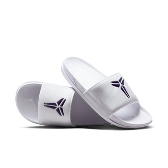 Nike Mens Kobe Offcourt Slides in White | IF2870-101