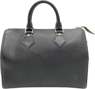 Louis Vuitton Pre-owned Epi Speedy 25 Handtas - Dames - Vintage Handtas - Zwart - ONE Size - Leer - Vintage