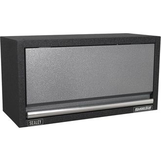 Loops 680mm Modular Wall Cabinet - Lift-up Door with Gas Struts - Aluminium Handles