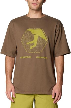 Mountain Hardwear x Extra Vitamins Enlightened Experiences Cotton Graphic T-Shirt in Tierra at Nordstrom, Size Xx-Large