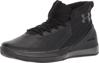 Under Armour Lockdown 3, Mens Basketball Shoes, Black (Black/Charcoal/Charcoal (001) 001), 6.5 (40.5 EU)