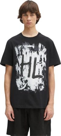 Helmut Lang T-Shirts - Heren - T-shirts - Zwart - L - Tops