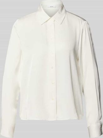 OPUS Regular Fit Hemdbluse aus Viskose Modell Fanda in Ecru, Größe 34