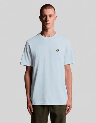 Lyle & Scott Lyle And Scott Mens Cotton Crew Neck T-Shirt - Blue - Size: 44