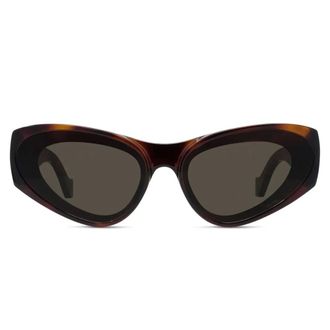Loewe Sunglasses, unisex, Brown, Size: 62 MM Signature Cat-eye Sunglasses
