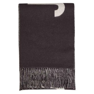 Jacquemus Sciarpa Logo Grande - - Accessories - Uomo - Marrone - ONE SIZE