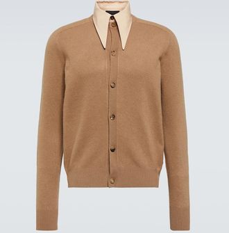 Prada Layered cashmere cardigan