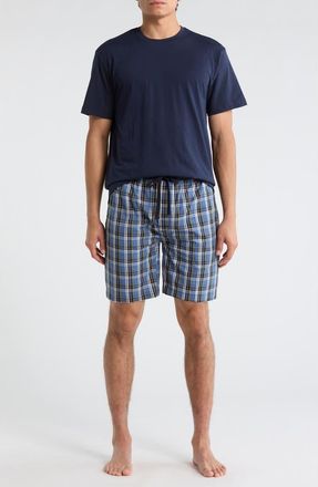 Majestic International T-Shirt Pajamas in Blue/Lemondrop at Nordstrom Rack, Size Xx-Large