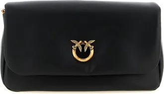 Pinko Lamb Leather Crossbody Womens Bag