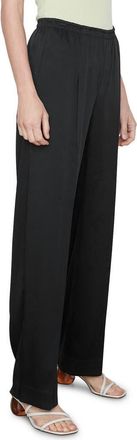 Vince Wide Leg Satin Pants in Coastal at Nordstrom Rack, Size Large