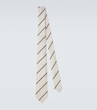 Tom Ford Striped silk jacquard tie