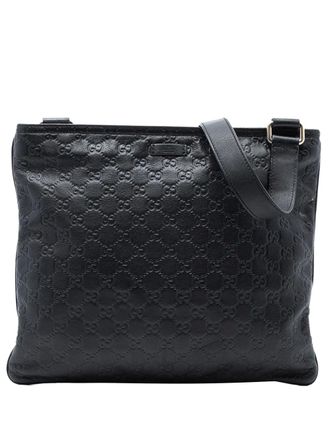 Gucci 2016-2025 Guccissima crossbody bag - Black