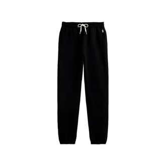 Polo Ralph Lauren Pantaloni Jogger Arctic Fleece alla caviglia - - Trousers - Donna - Nero - XS