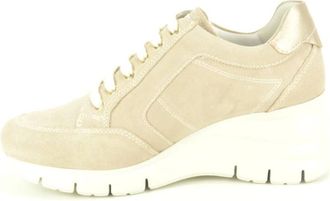 Nero Giardini Runner N+tiret spie Z - Dames - Sneakers - Beige - 40 EU - Su&egrave;de - Schoenen