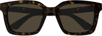 Gucci Sunglasses Gg1582 Sk 002 Brown/Brown Men
