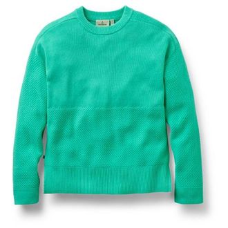 Passenger Cove 2.0 Organic Cotton Knitted Jumper Pullover f&uuml;r Damen | t&uuml;rkis