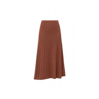 Twinset Dames, Rokken, Bruin, Maat: M Viscose
