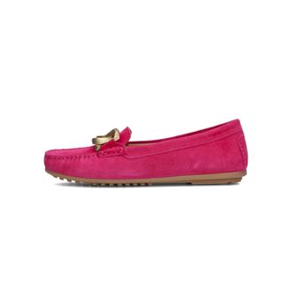 Notre-V Schoenen, Dames, Roze, 37 EU, Leer, Loafers