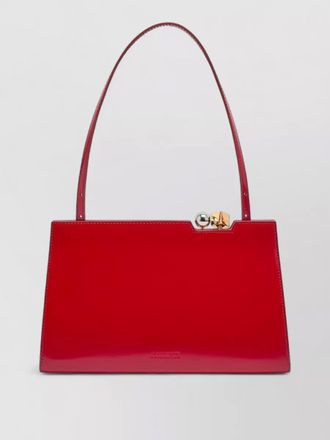 Jacquemus shoulder bag spazzolato leather strap handle