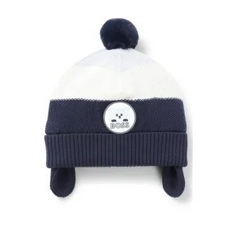 BOSS Baby beanie hat in cotton with red-panda badge