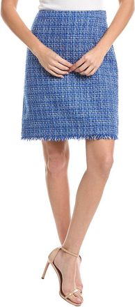 St. John Tweed A-Line Skirt