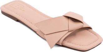 Shushop Diana Slide Sandal in Beige at Nordstrom, Size 8.5