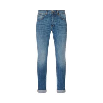 Dondup Slim-fit Jeans, male, Blue, Size: W30 George Skinny Jeans
