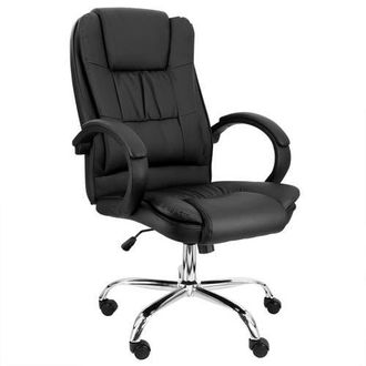 Elama High Back Adjustable Office Chair in Black at Nordstrom