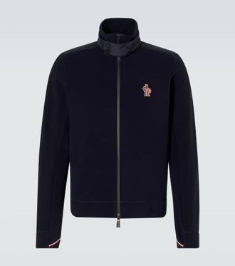 Moncler Fleece zip-up jacket