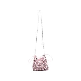 Self Portrait Bucket Bags, female, Pink, Size: ONE SIZE Ss26 310 Bucket Bag