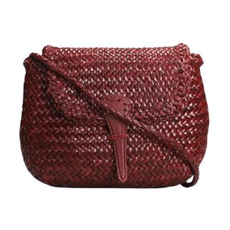 Dragon Diffusion Tassen, Dames, Rood, ONE Size, Leer, Mini City Schoudertas