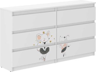 OEM C&oacute;moda Infantil R-140 Safari Mouse