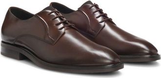 BOSS Derby shoes in smooth leather