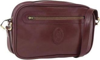 Cartier Pre-owned Cross Body Bags, female, Red, Size: ONE SIZE Pre-owned Vintage Crossbody Bag