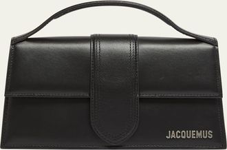 Jacquemus Le Grand Bambino Smooth Leather Top-Handle Bag