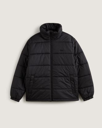 Vans Steppjacke VANS HILLGATE NO HOOD PUFFER, Herren, Gr. XXL, schwarz, Obermaterial: 100% Polyester, Jacken Steppjacke, ohne Kapuze, aus Polyester, f&uuml;r Er