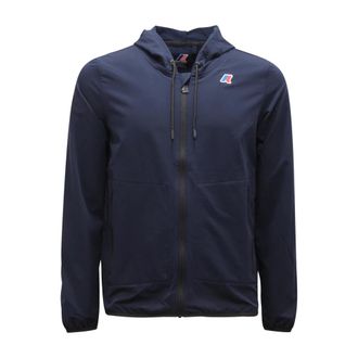 K-Way Jourdain Travel Jacket - Heren - Zomerjassen - Blauw - S - Polyester - Jassen