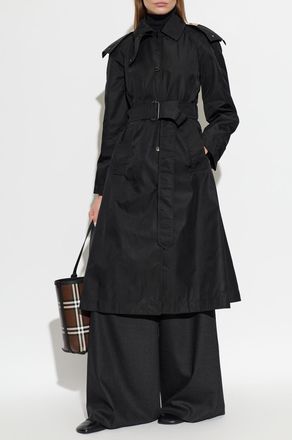 Burberry Tilgate Coat, Womens, Black