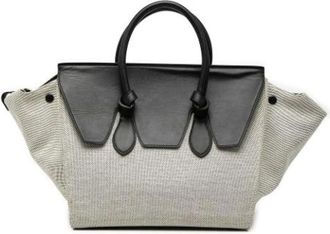 Celine Pre-owned Tote Bags, female, Gray, Size: ONE SIZE Pre-owned The Tie Knot Handbag