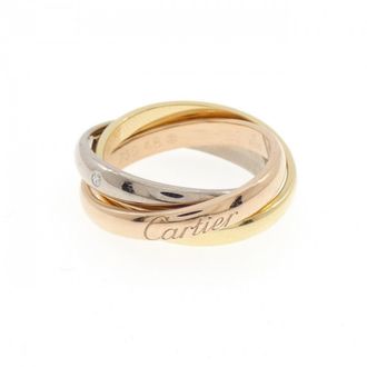 Cartier Trinity Yellow Gold (18K) Pink Gold (18K) White Gold (18K) Band Ring (Pre-Owned)