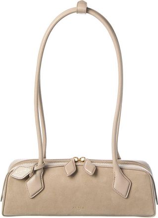Alaia ALA&Iuml;A Le Teckel Suede & Leather Shoulder Bag