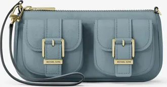 Michael Kors Zoe Small Suede Convertible Pochette